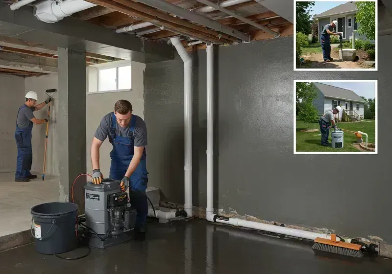 Basement Waterproofing and Flood Prevention process in Columbus Junction, IA